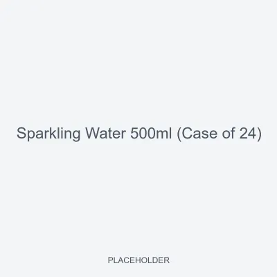 Sparkling Water 500ml (Case of 24)