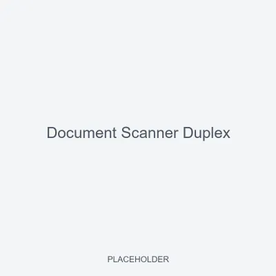 Document Scanner Duplex