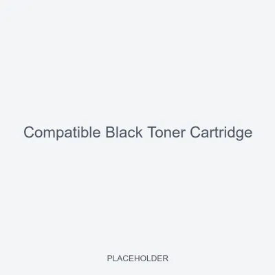 Compatible Black Toner Cartridge