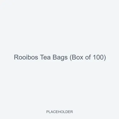 Rooibos Tea Bags (Box of 100)