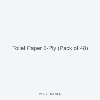 Toilet Paper 2-Ply (Pack of 48)