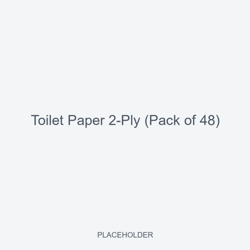 Toilet Paper 2-Ply (Pack of 48)