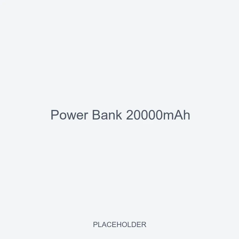 Power Bank 20000mAh