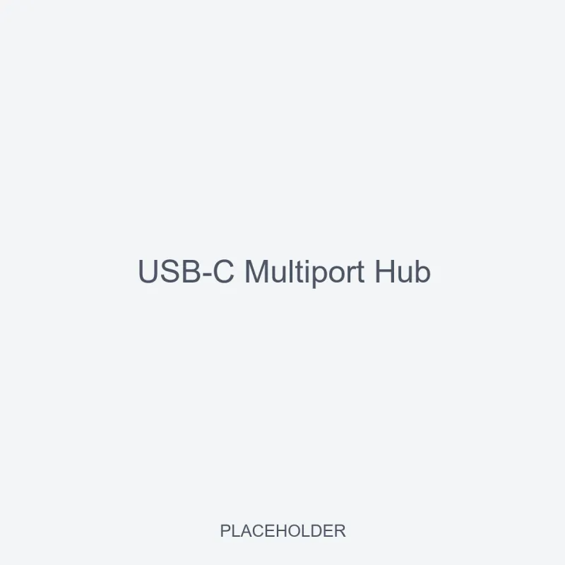 USB-C Multiport Hub