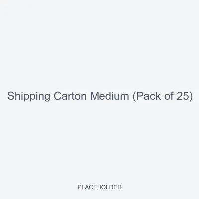 Shipping Carton Medium (Pack of 25)