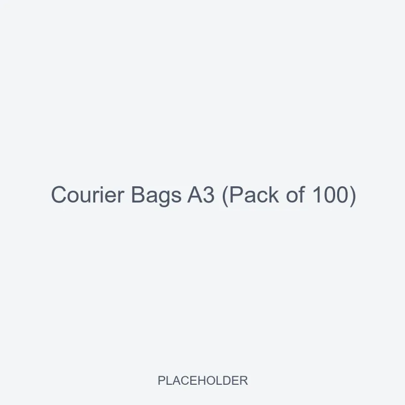 Courier Bags A3 (Pack of 100)