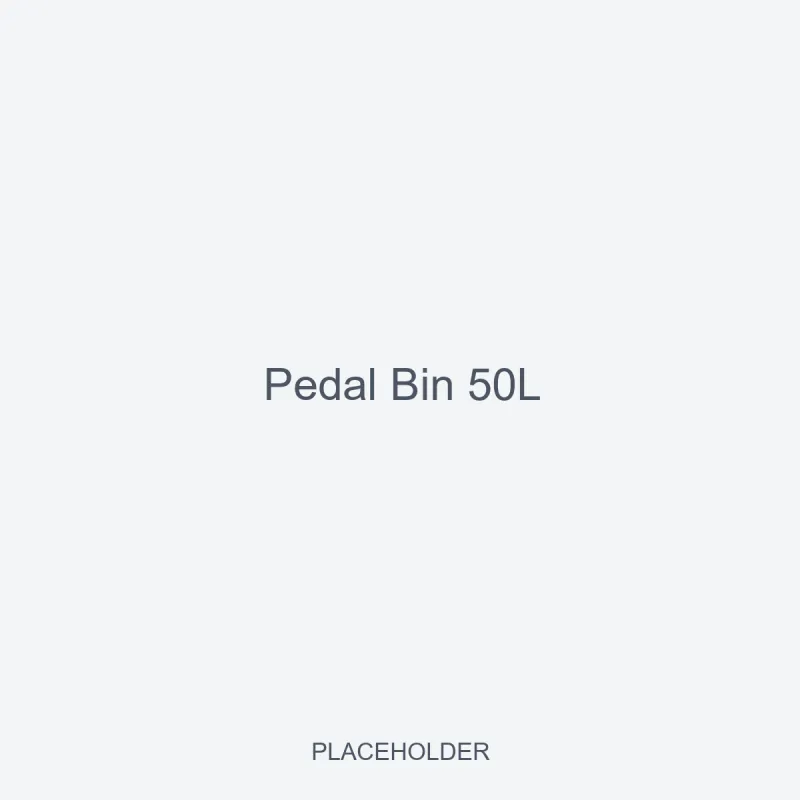 Pedal Bin 50L