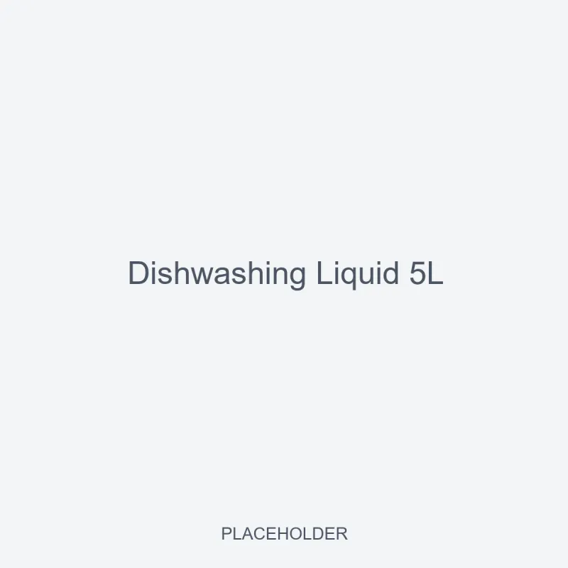 Dishwashing Liquid 5L