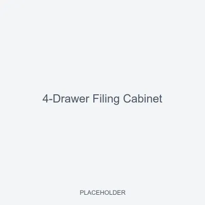 4-Drawer Filing Cabinet