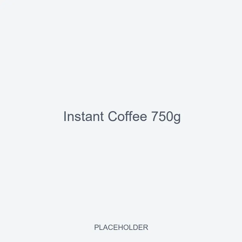 Instant Coffee 750g