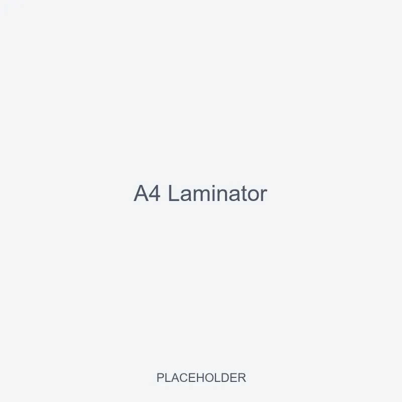 A4 Laminator